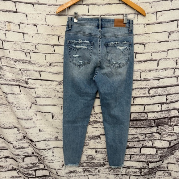 BKE Parker Ankle Skinny High Rise Jeans SZ 24 - Picture 4 of 6